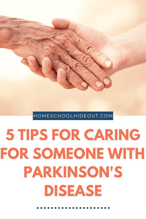 caring for someone with parkinson's